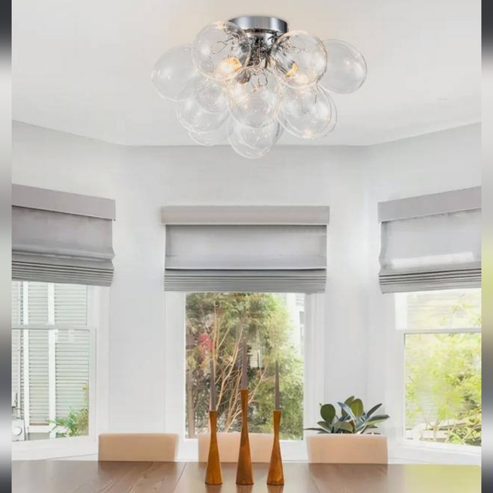 GoYee Chrome Bubble Cluster Light Fixture